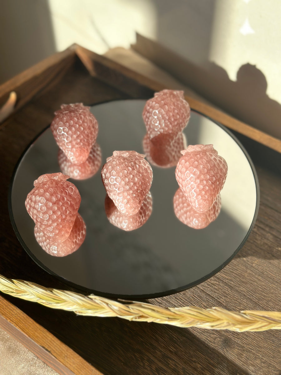 Strawberry Quartz Strawberries