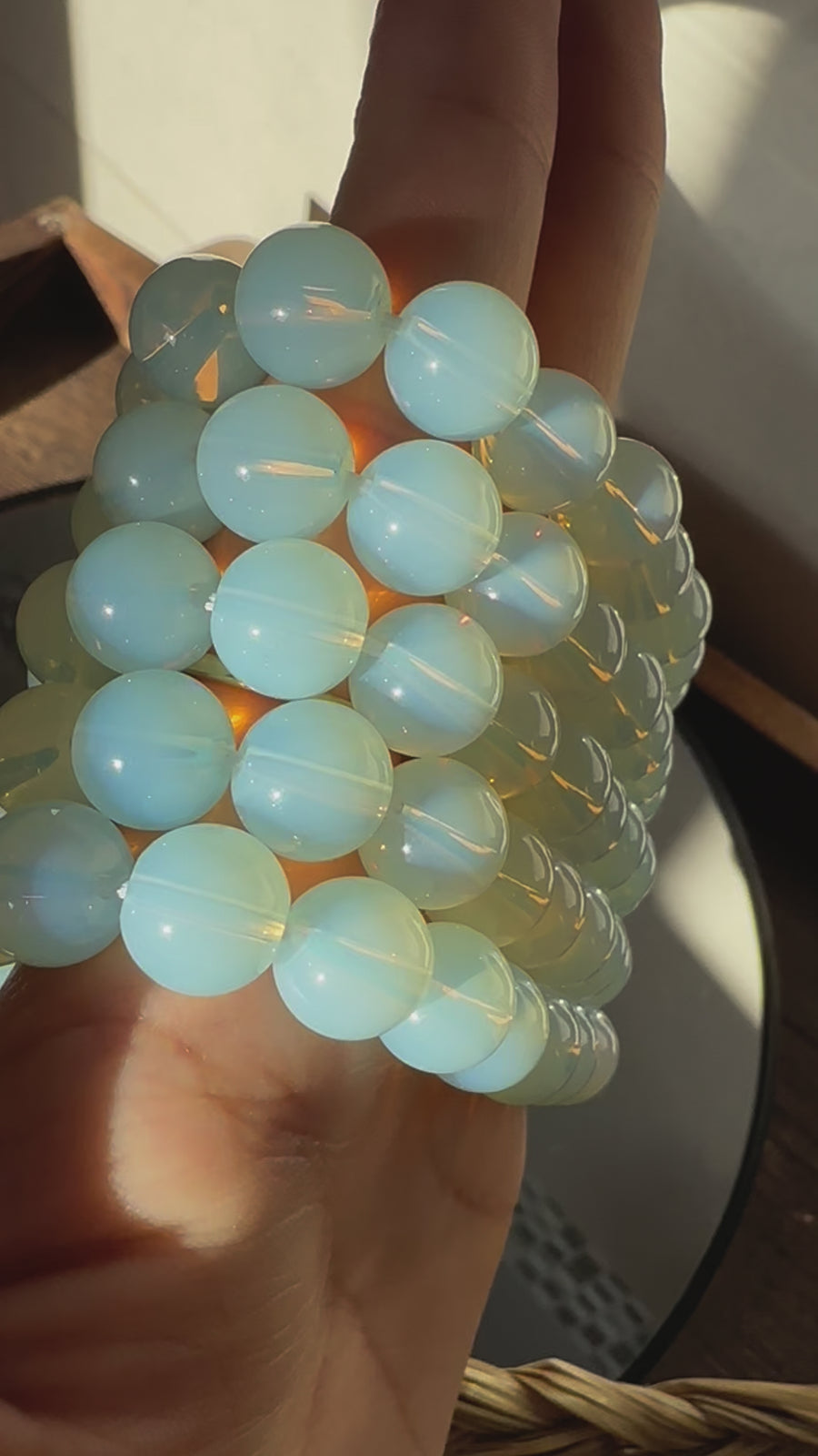 Opalite Bracelets- 10mm beads